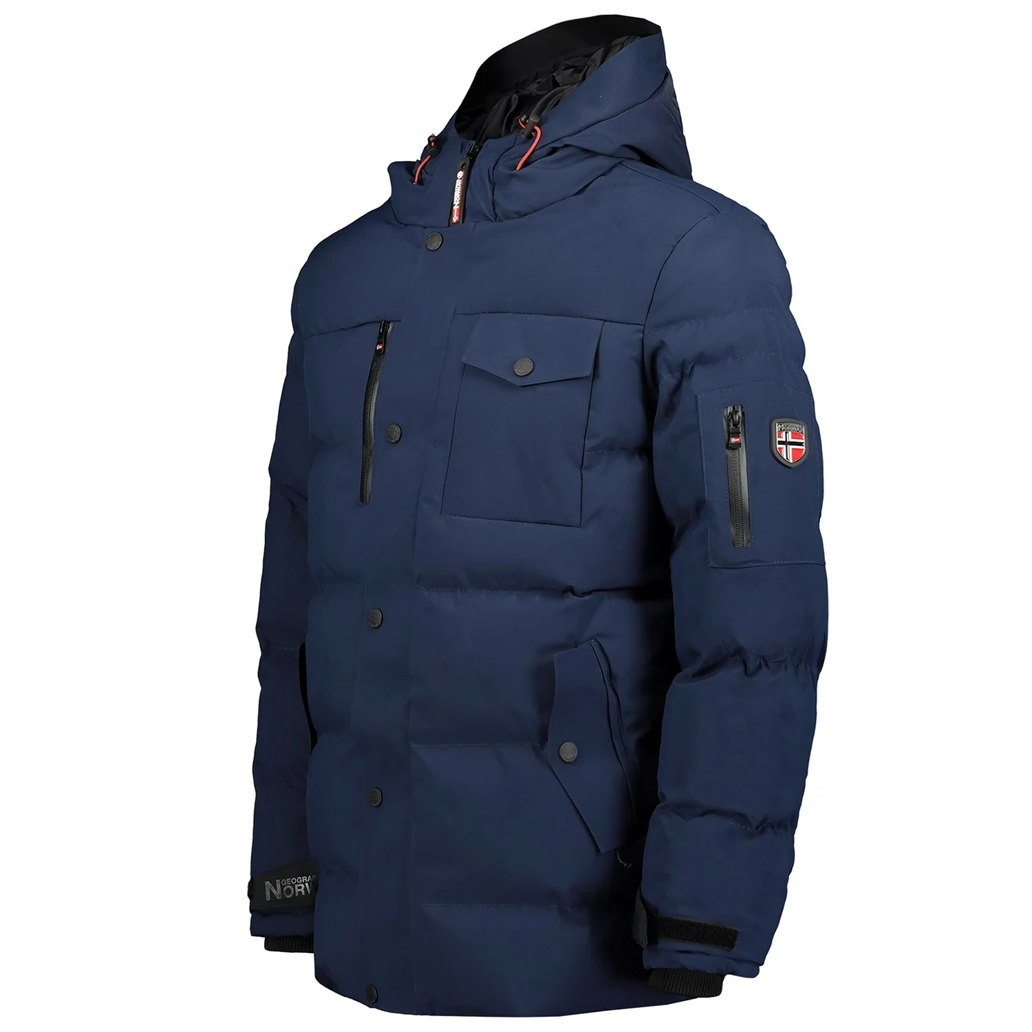 Parka De Hombre Aldesto Azul Marino - Image 3