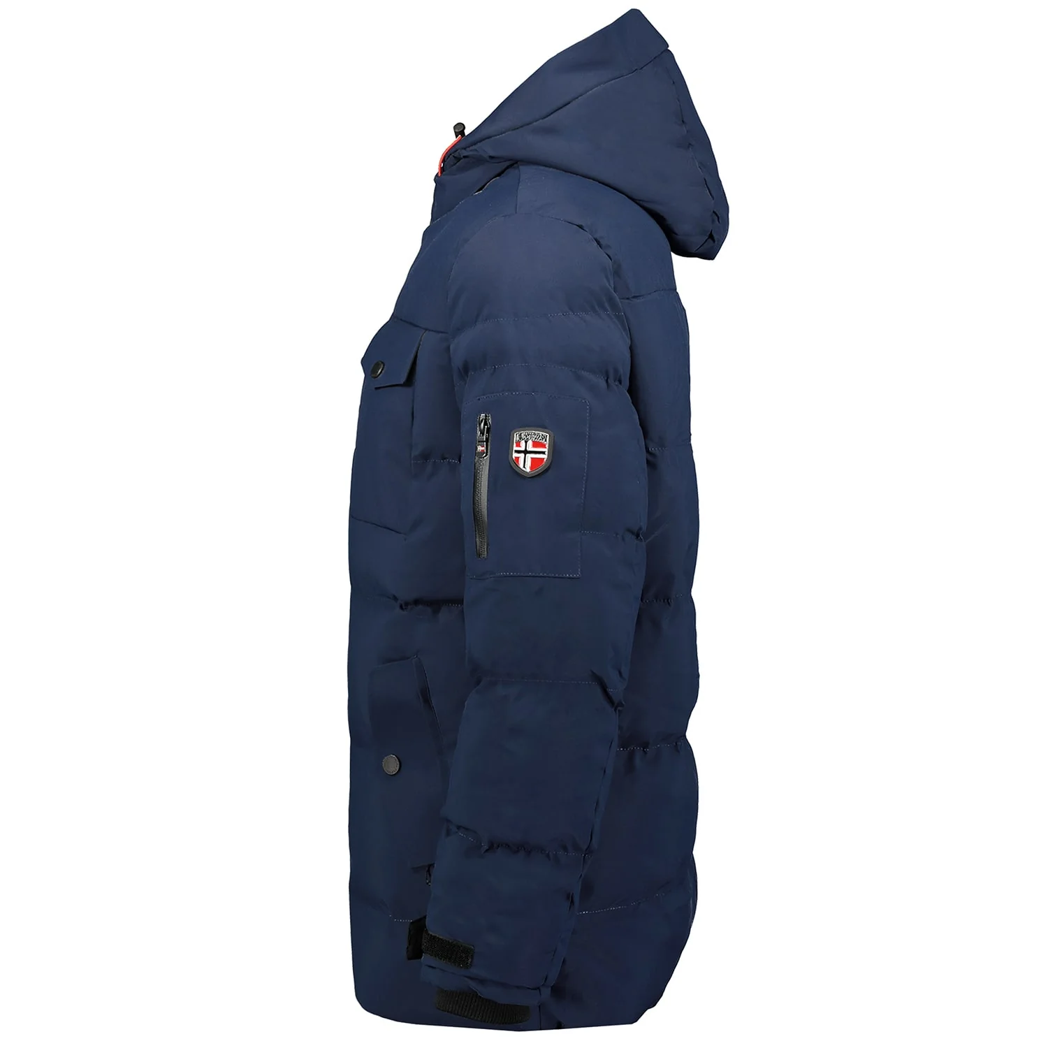 Parka De Hombre Aldesto Azul Marino - Image 4