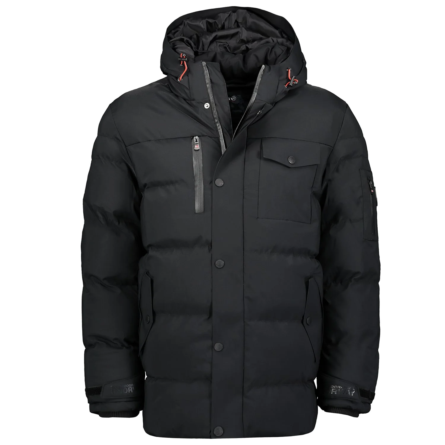 Parka De Hombre Aldesto Negro