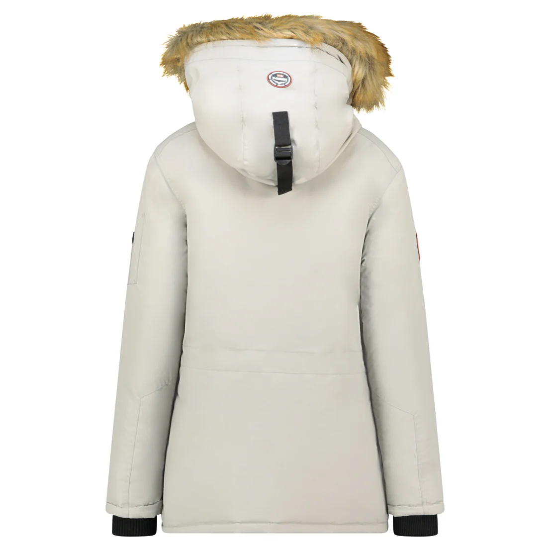 Parka De Mujer Baliverne Gris Claro - Image 2