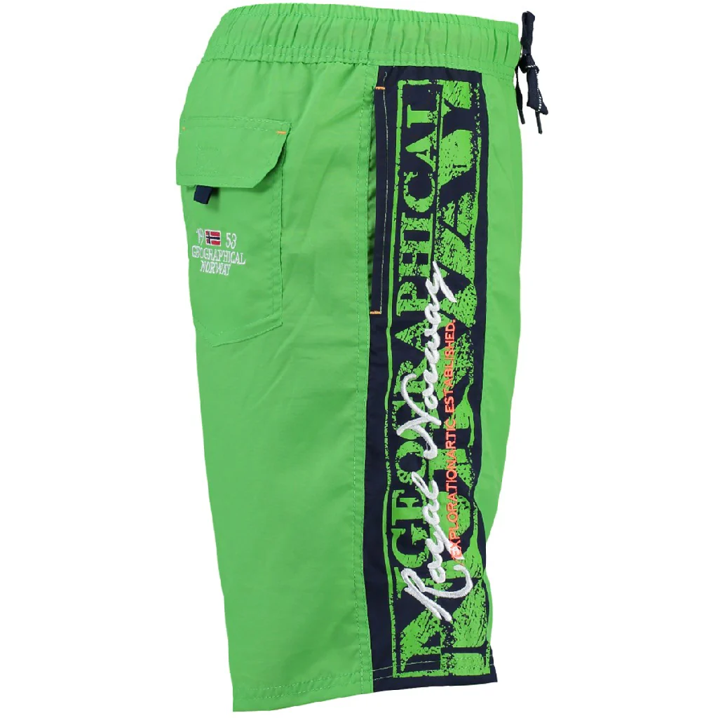 Bañador De Niño Quemen Verde Llamativo - Image 3