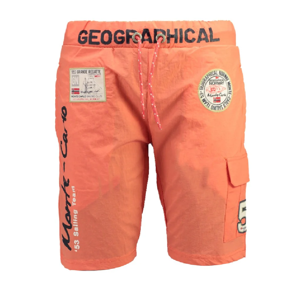 Bañador Niño Quorban Coral Fluor