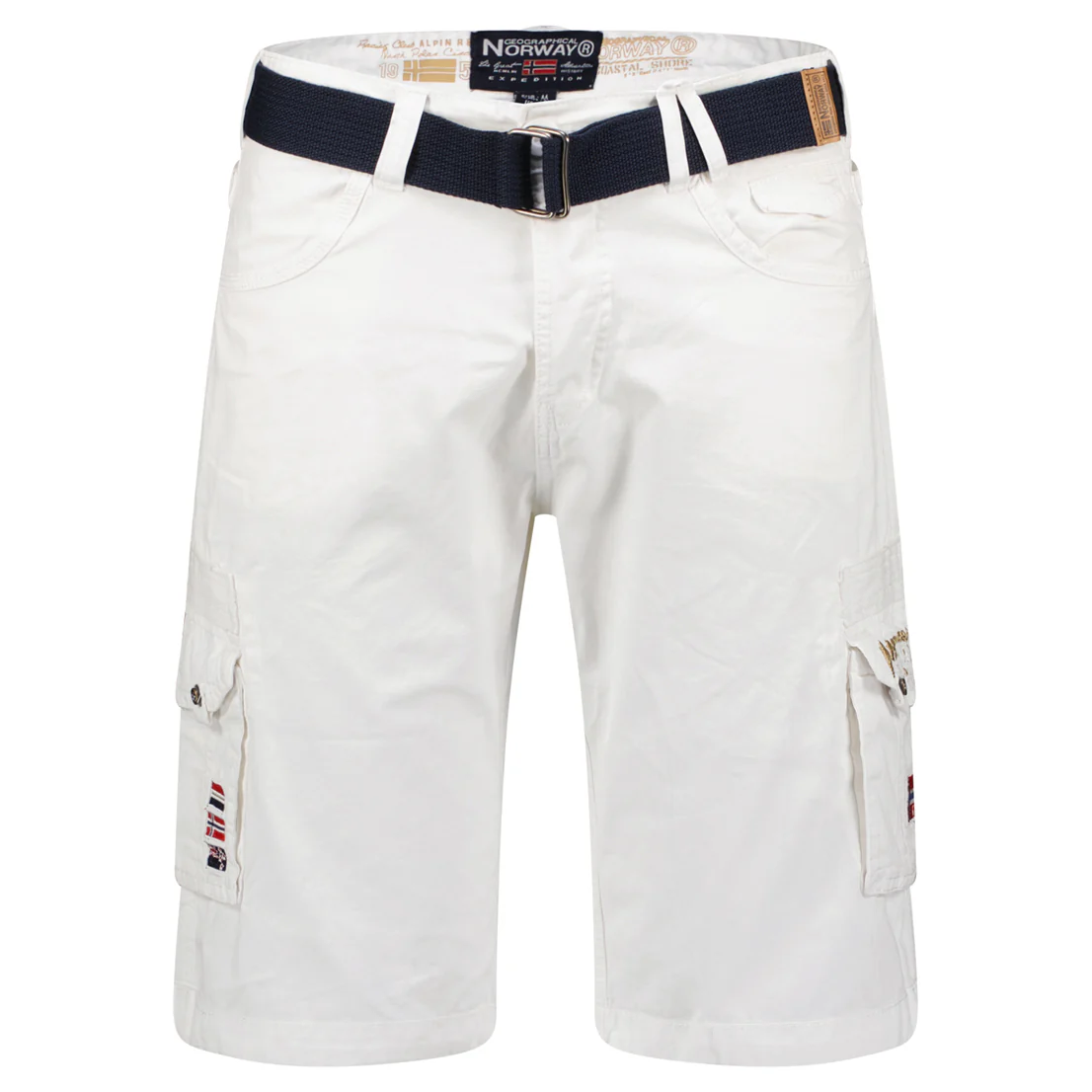 Bermuda Hombre Panoplie Blanco