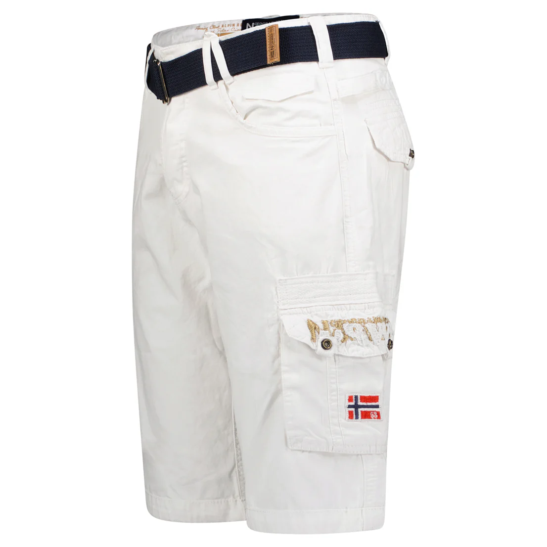 Bermuda Hombre Panoplie Blanco - Image 3