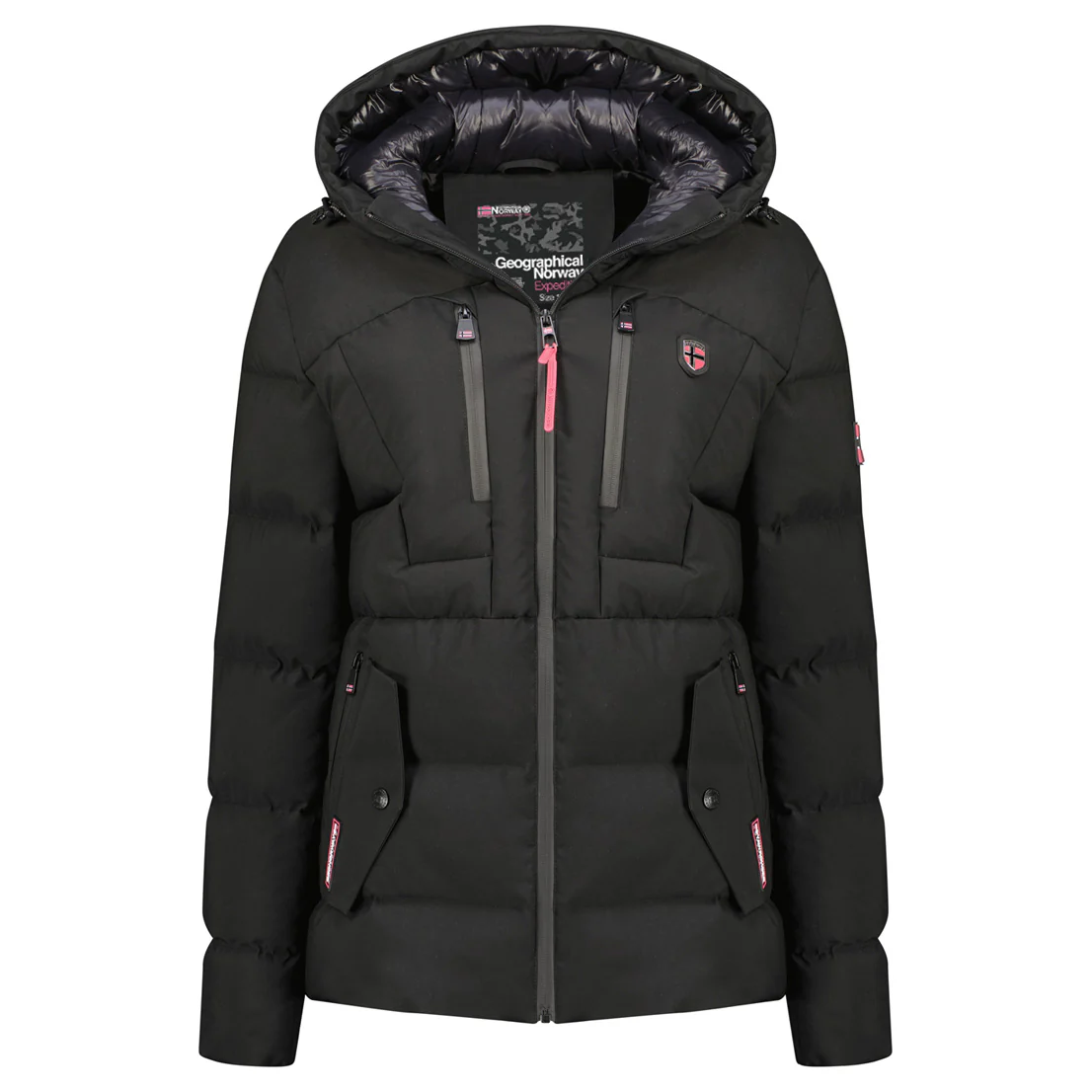 Parka De Mujer Cachot Negro