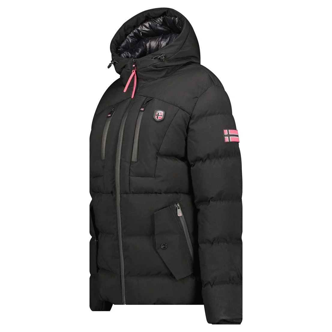 Parka De Mujer Cachot Negro - Image 3