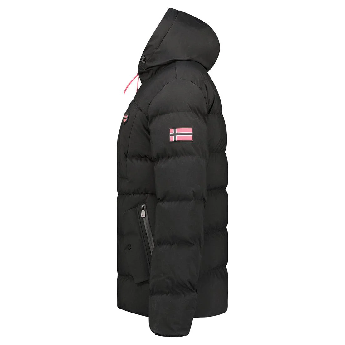 Parka De Mujer Cachot Negro - Image 4