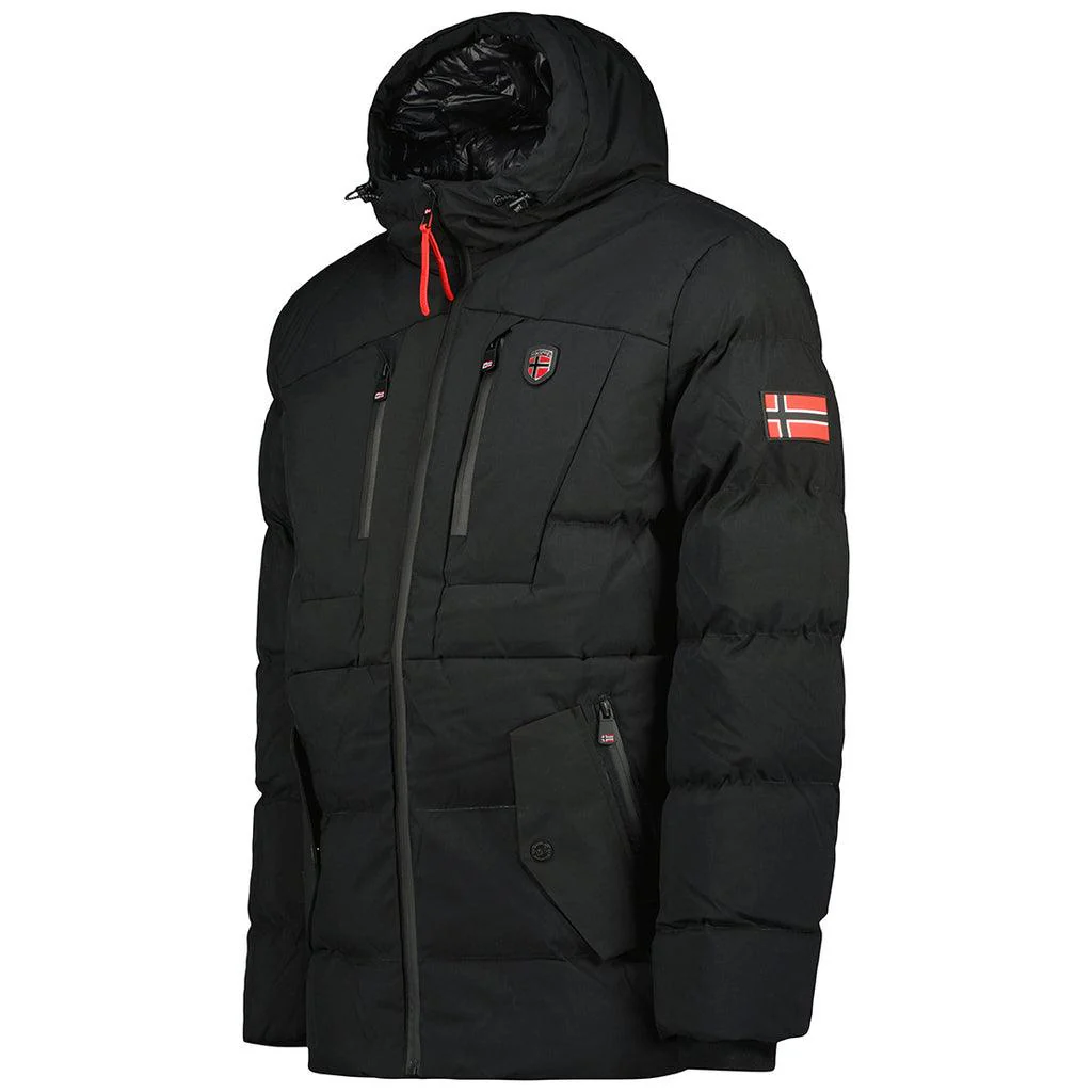 Parka De Hombre Cachot Negro / Negro - Image 3