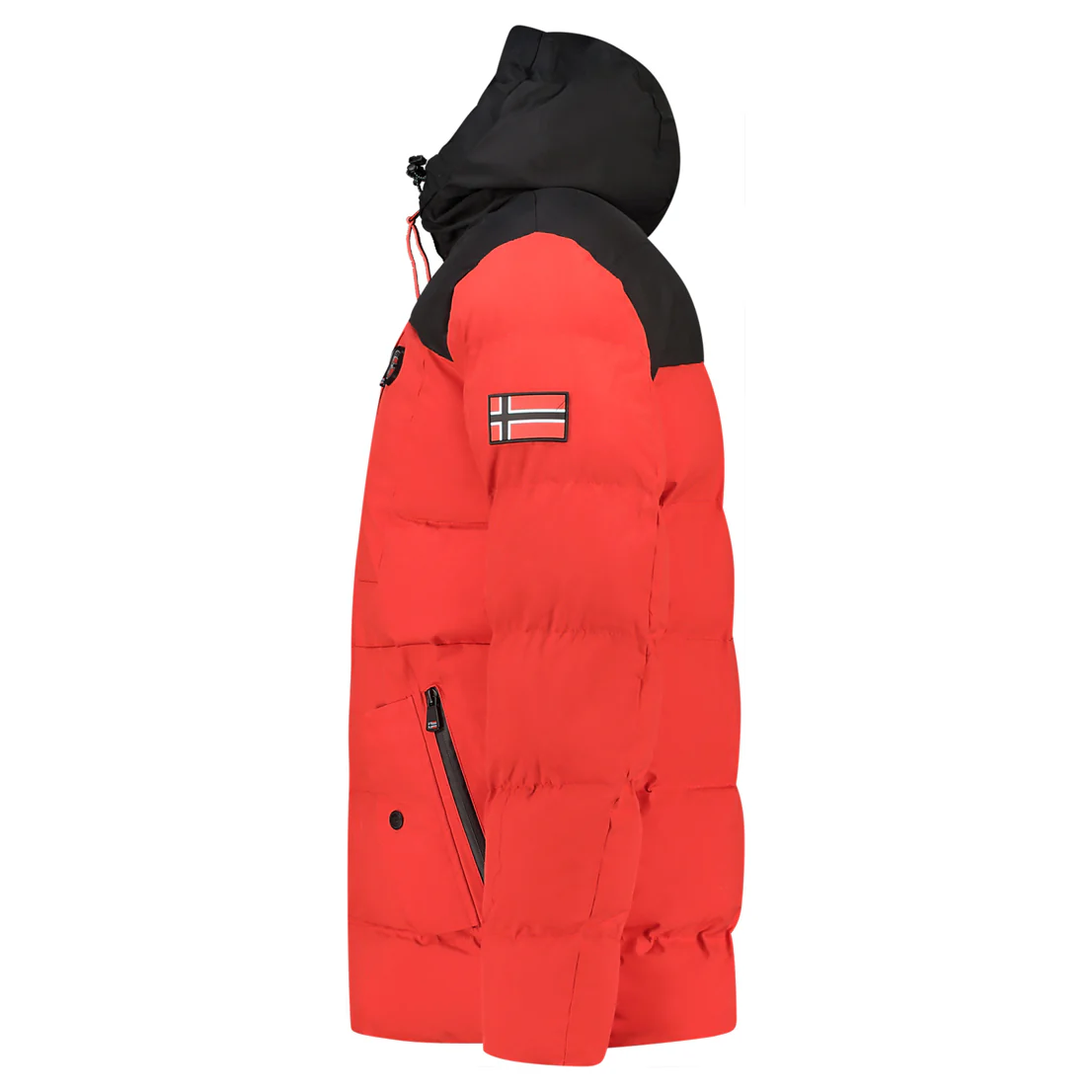 Parka De Hombre Cachot Rojo / Negro - Image 4