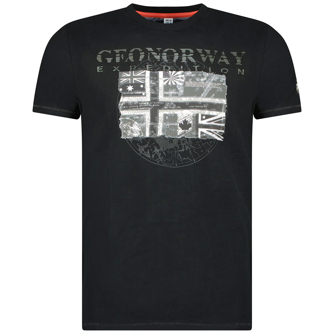 Camiseta De Hombre Jalon Negro