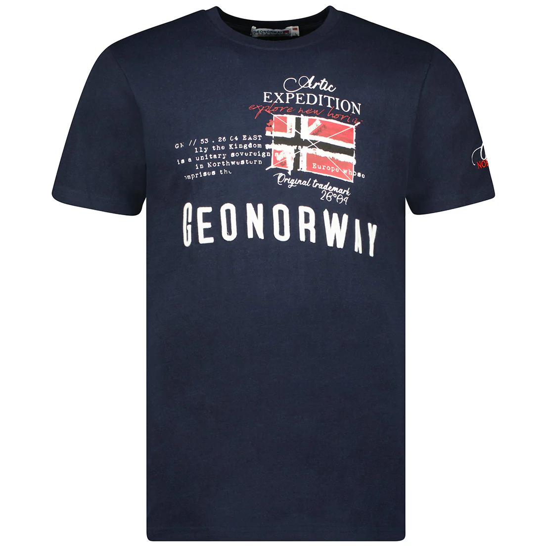 Camiseta De Hombre Jason Azul Marino