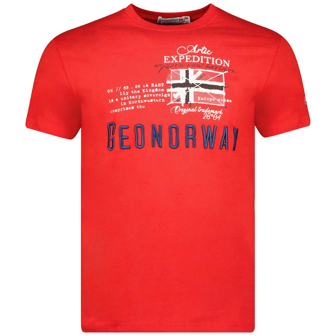 Camiseta De Hombre Jason Rojo