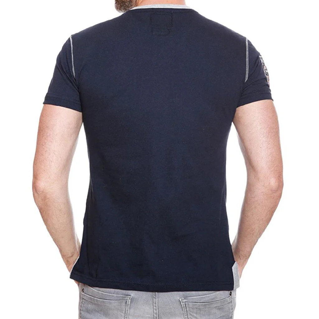 Camiseta De Hombre Jeep Azul Marino - Image 2