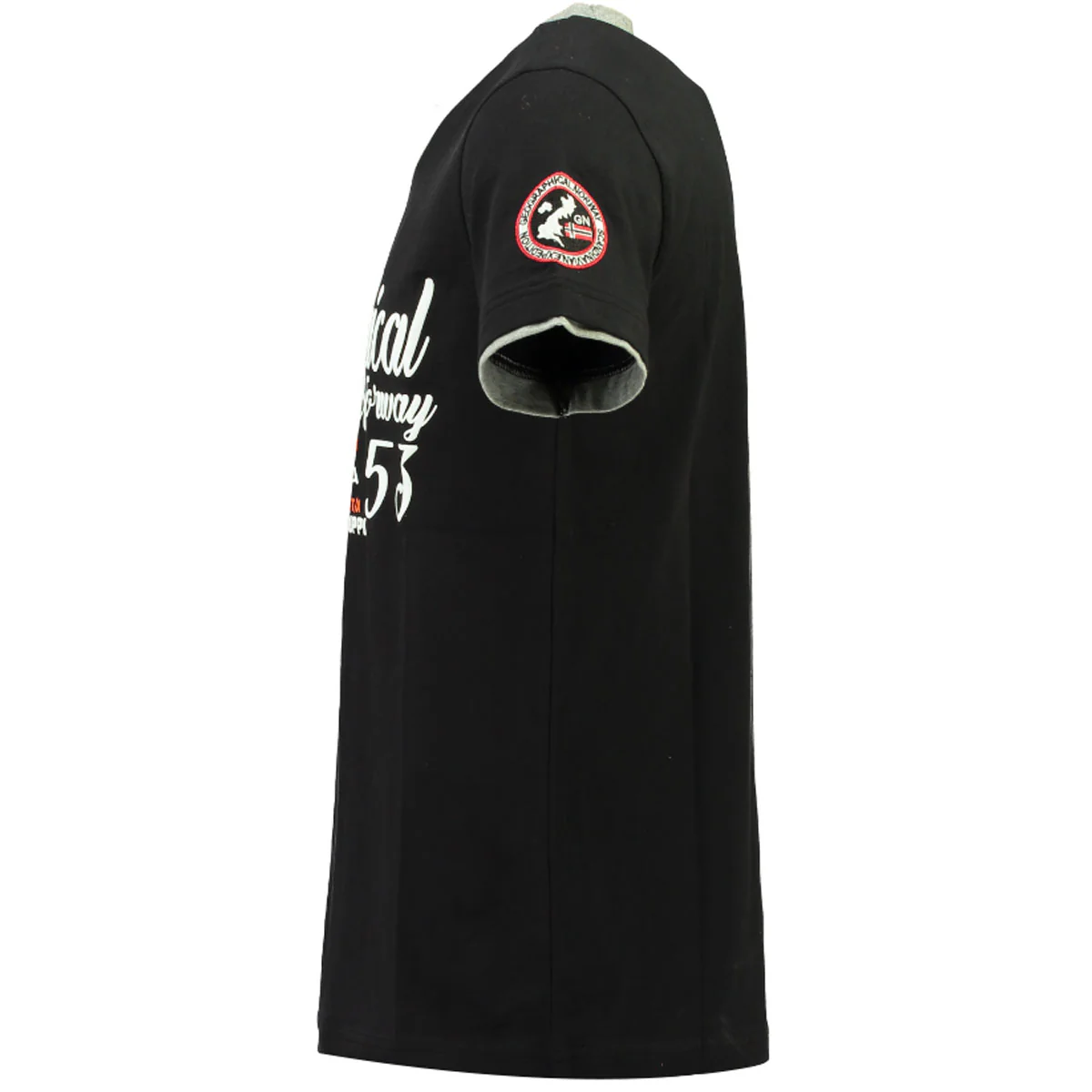 Camiseta De Hombre Joke Negro - Image 2