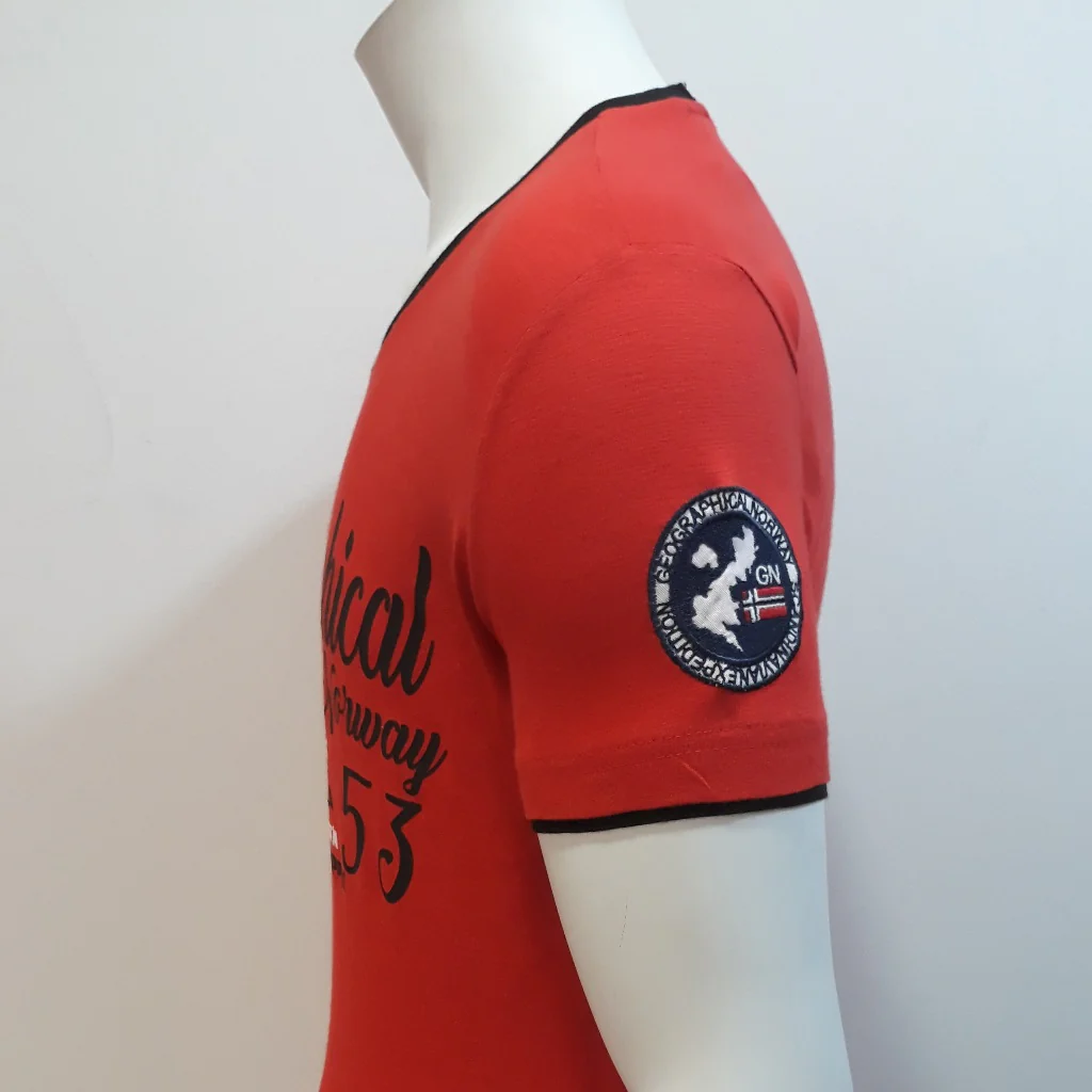 Camiseta De Hombre Joke Rojo - Image 3