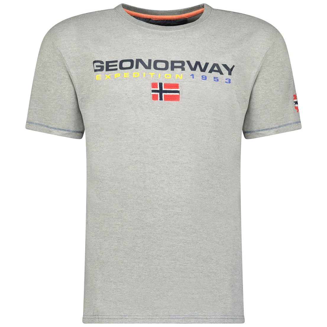 Camiseta De Hombre Joliver Gris Claro