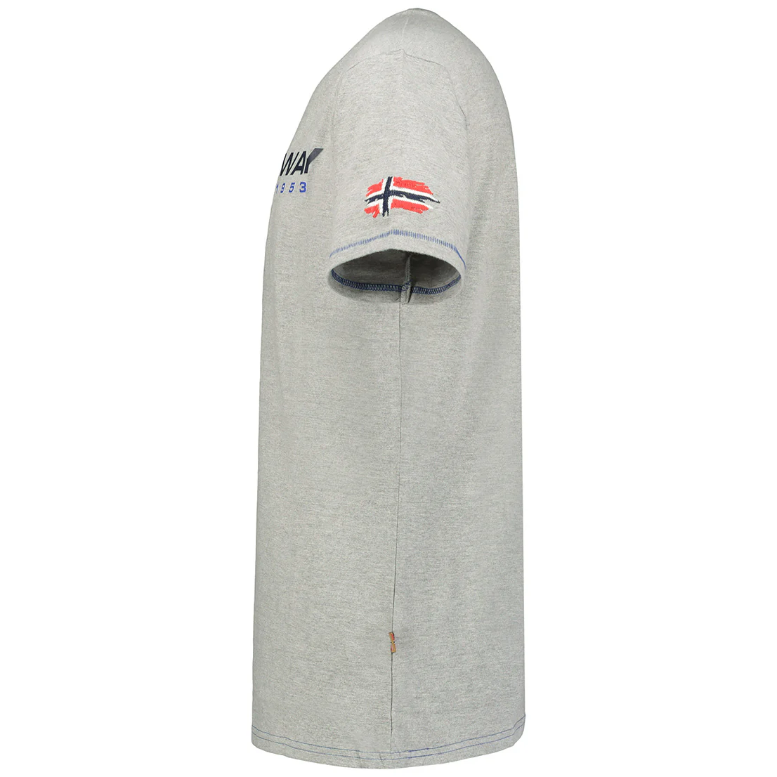 Camiseta De Hombre Joliver Gris Claro - Image 4