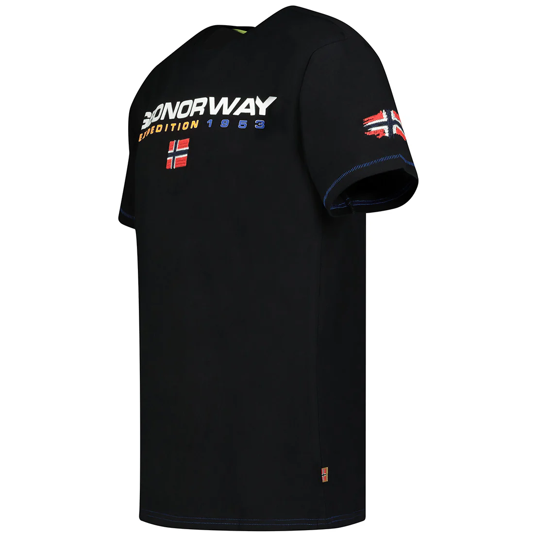 Camiseta De Hombre Joliver Negro - Image 3