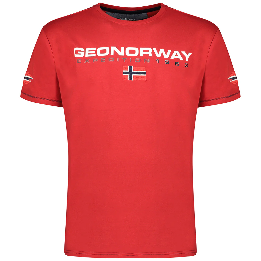 Camiseta De Hombre Joliver Rojo