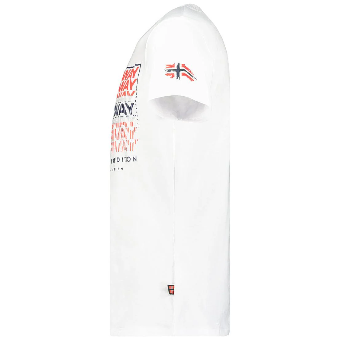 Camiseta De Hombre Joroway Blanco - Image 3