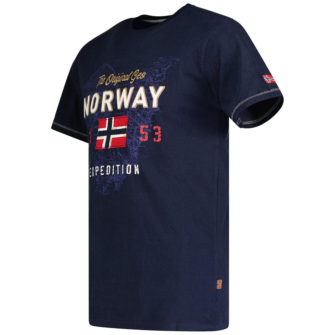 Camiseta De Hombre Juitre Azul Marino - Image 3