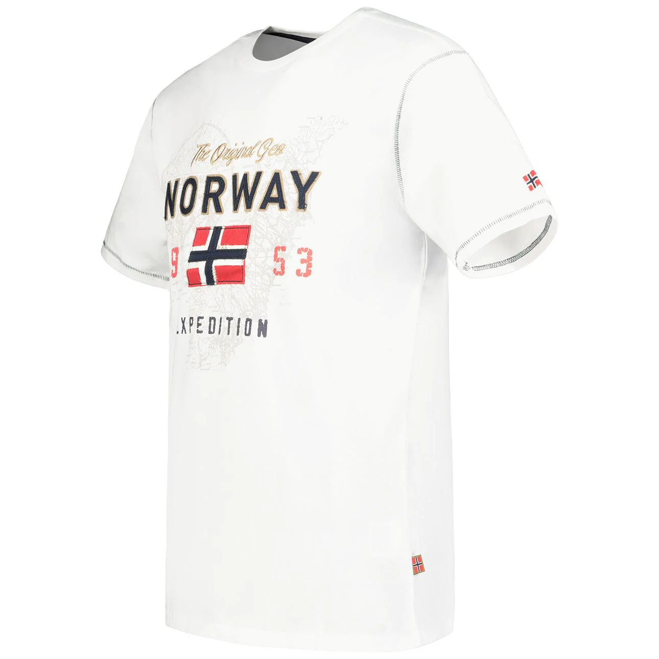 Camiseta De Hombre Juitre Blanco - Image 3