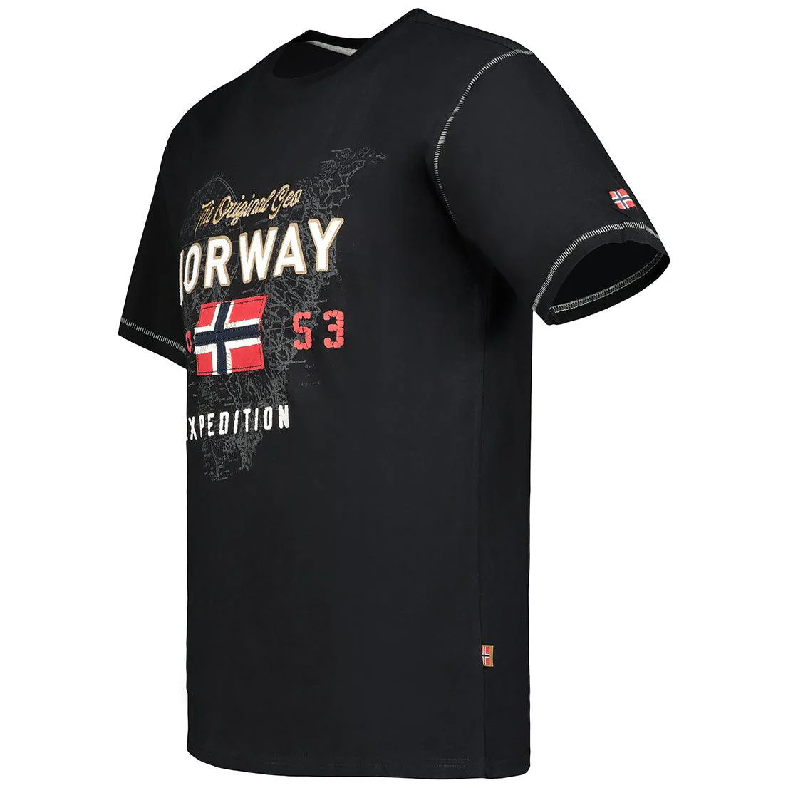 Camiseta De Hombre Juitre Negro - Image 3