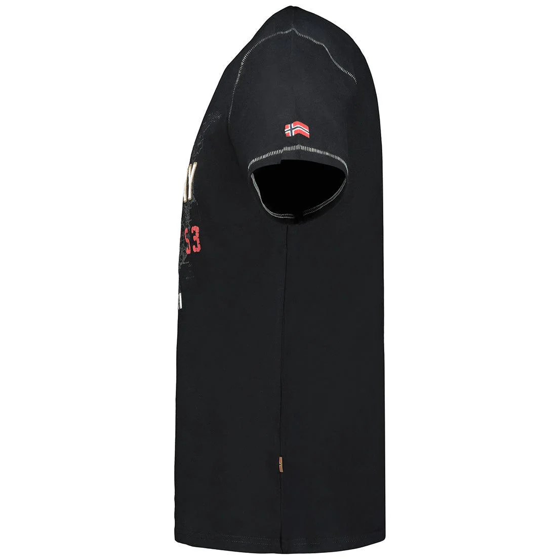 Camiseta De Hombre Juitre Negro - Image 4