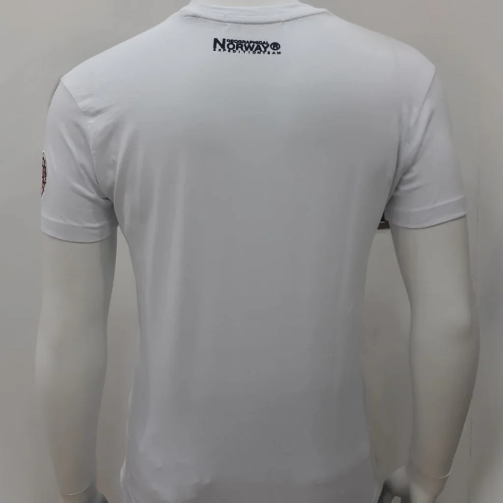 Camiseta De Hombre Jujube Blanco - Image 2