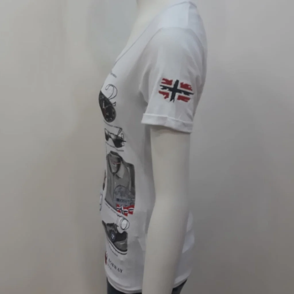 Camiseta De Mujer Jandina Ss 100 Blanco - Image 3