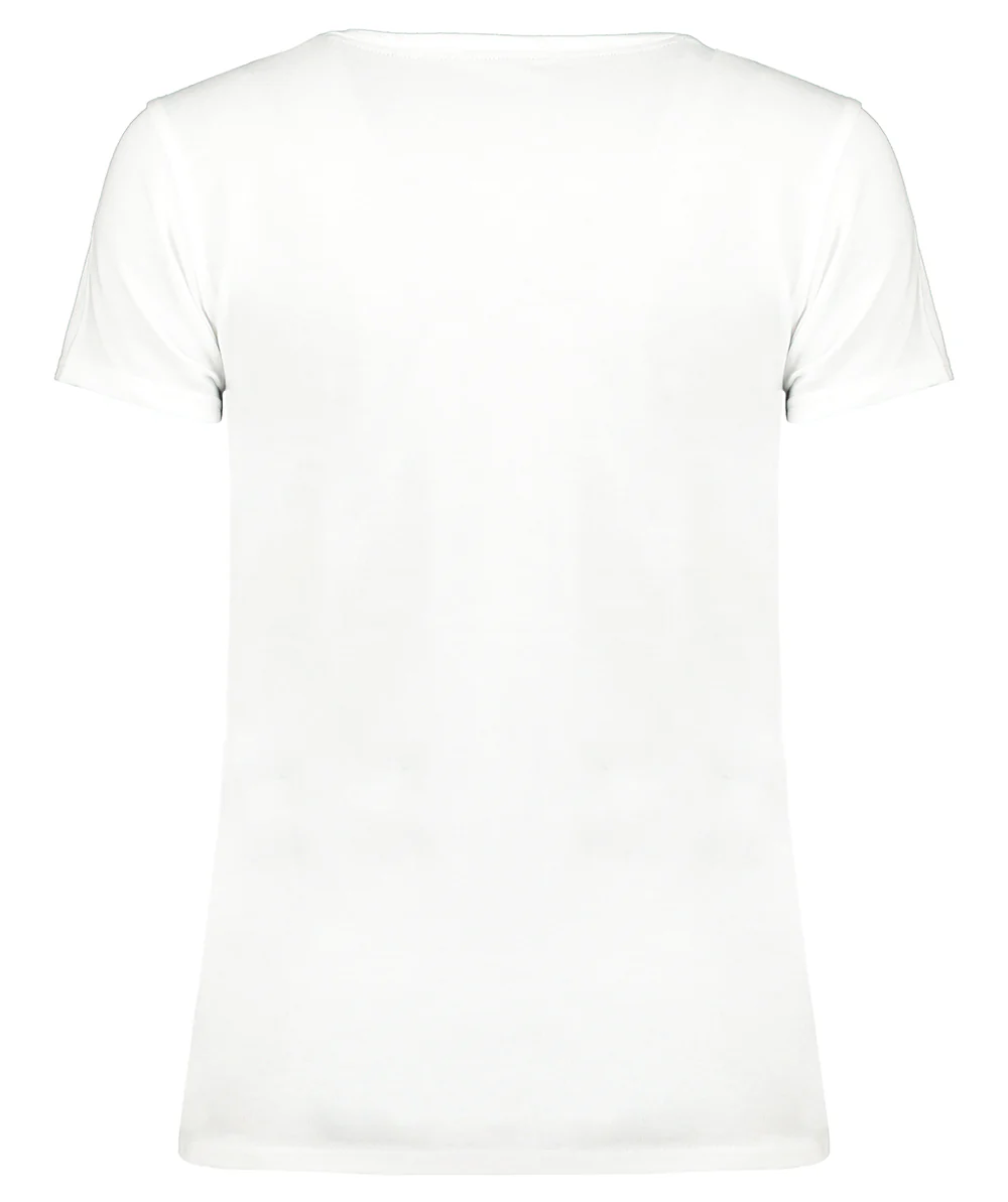 Camiseta De Mujer Jeanne Blanco - Image 2