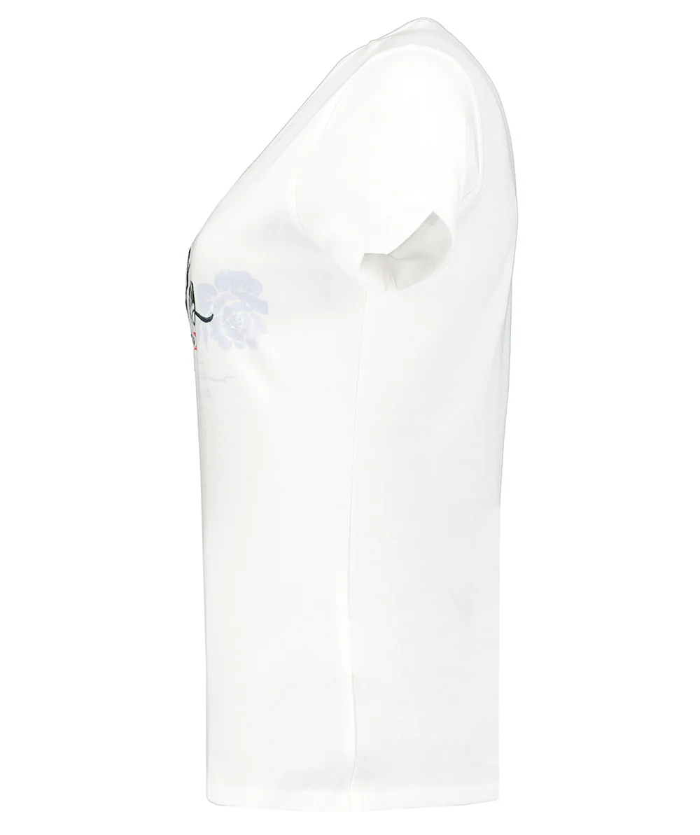 Camiseta De Mujer Jeanne Blanco - Image 4