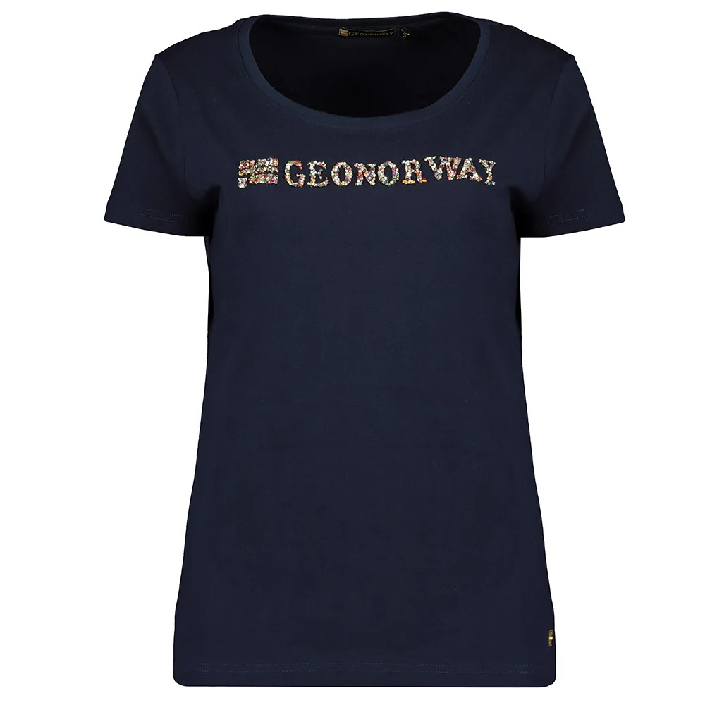 Camiseta De Mujer Jefolly  Azul Marino