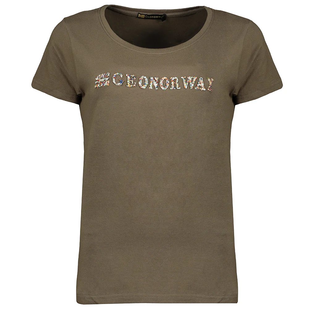 Camiseta De Mujer Jefolly Caqui