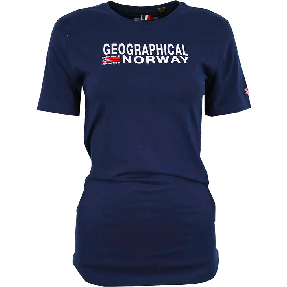Camiseta De Mujer Jieppe Azul Marino