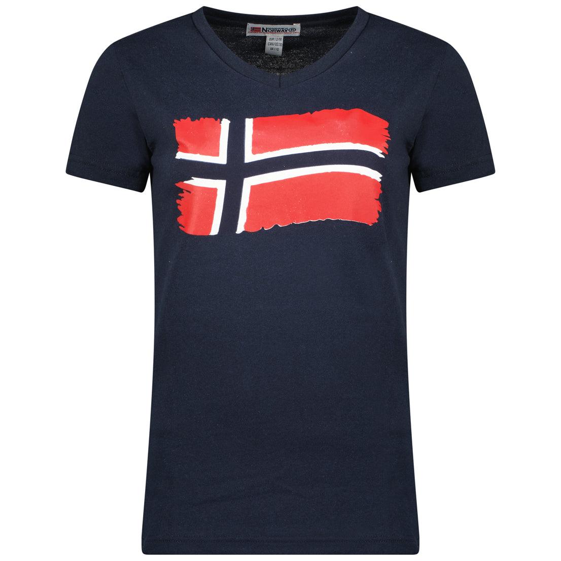 Camiseta De Mujer Jorence Azul Marino