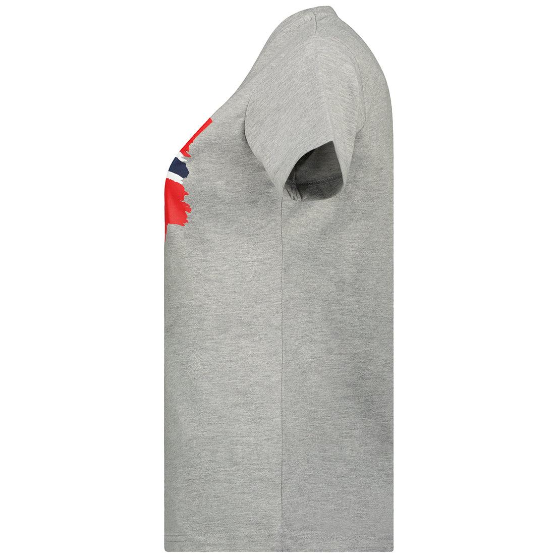 Camiseta De Mujer Jorence Gris Claro - Image 4