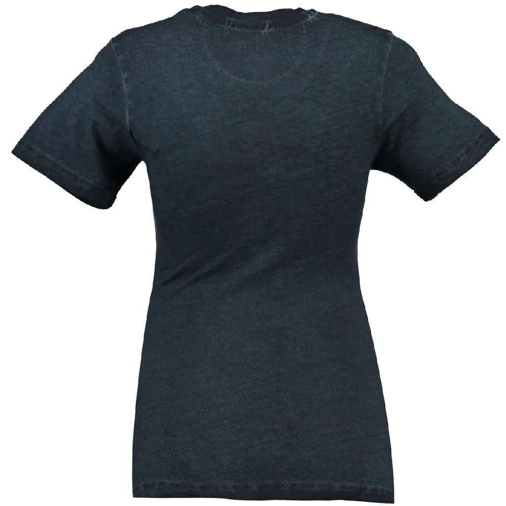Camiseta De Mujer Justa Azul Marino - Image 2