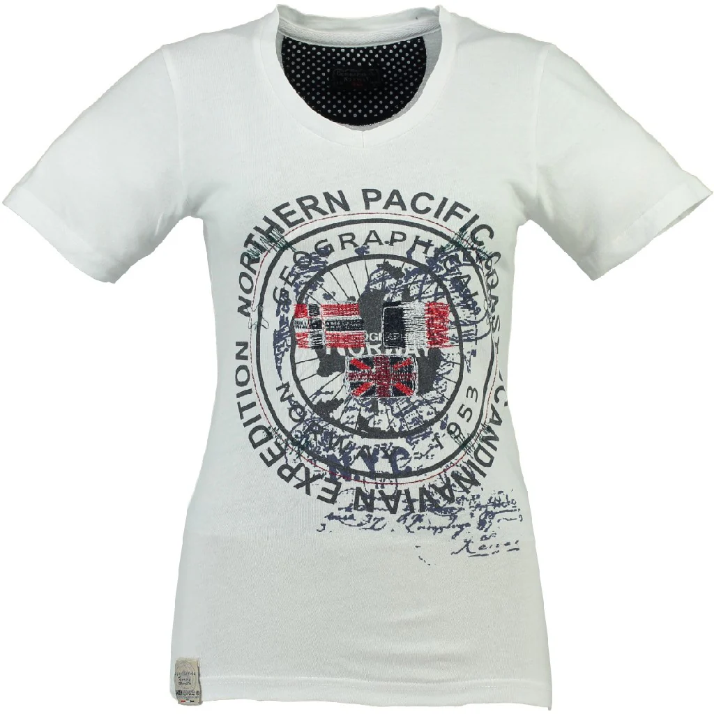 Camiseta De Mujer Justa Blanco