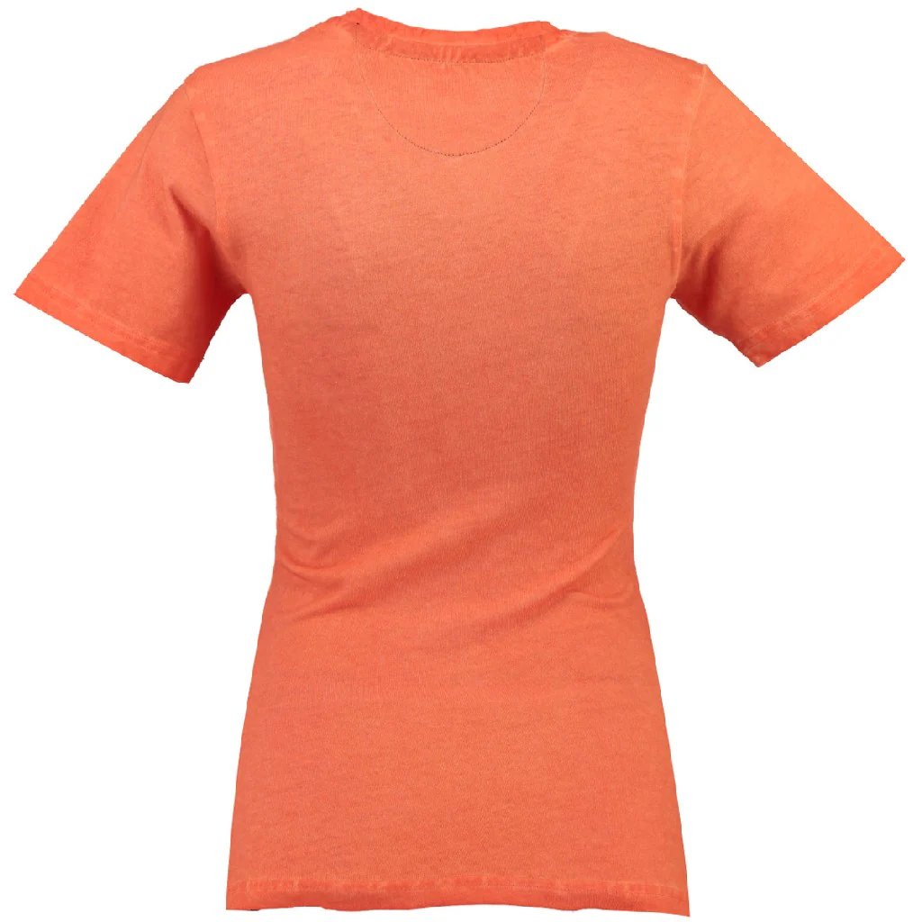 Camiseta De Mujer Justa Coral - Image 2