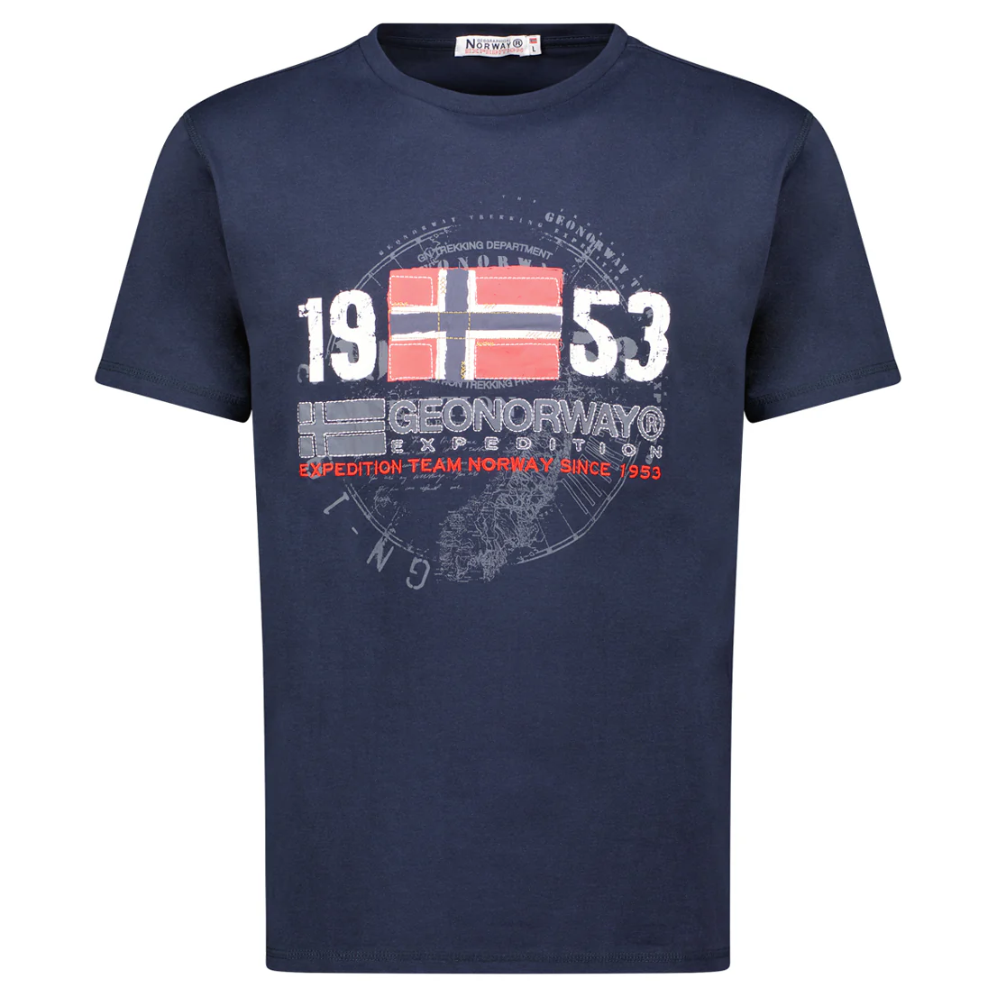 Camiseta Hombre Japigal Azul Marino