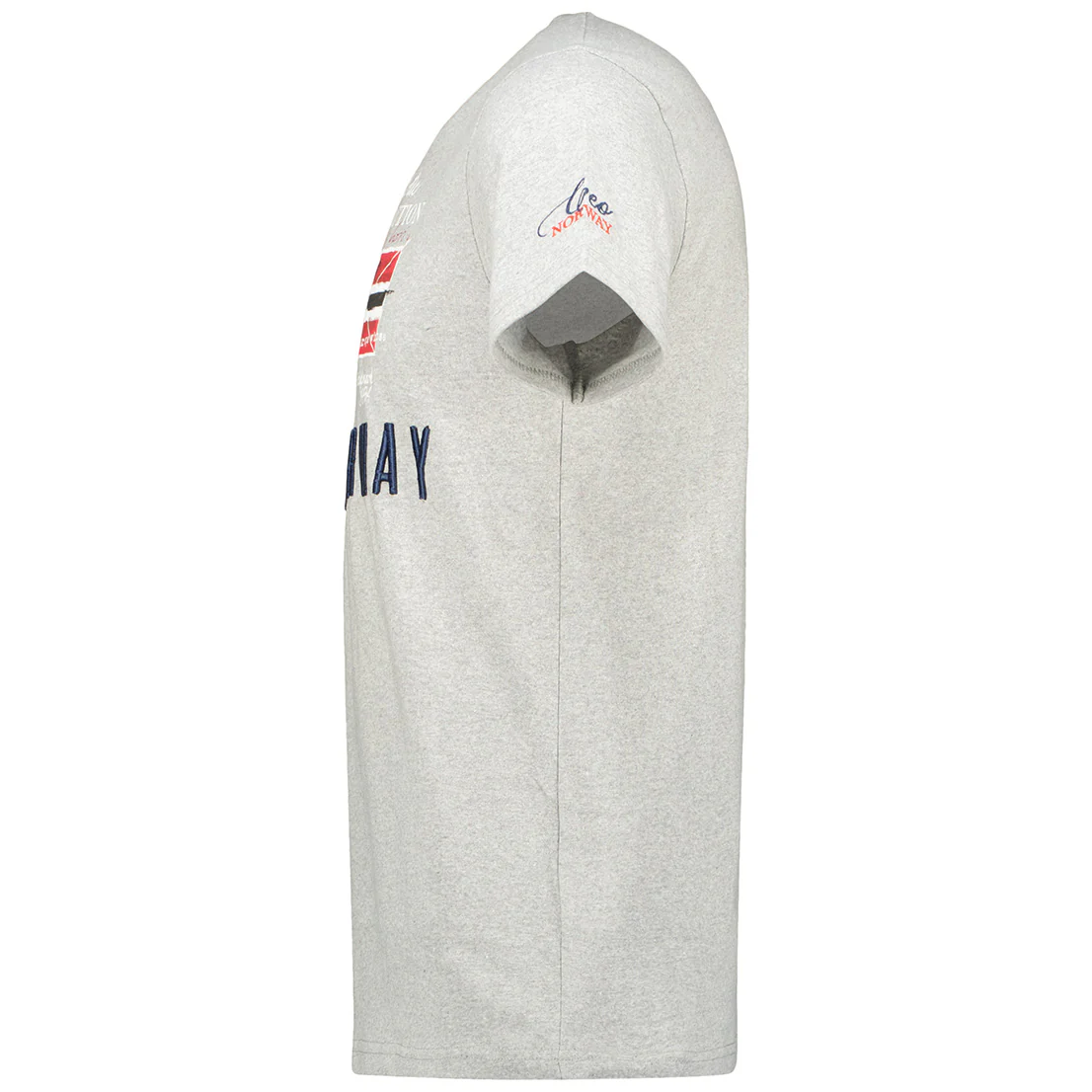 Camiseta Hombre Jason Gris Melange - Image 4