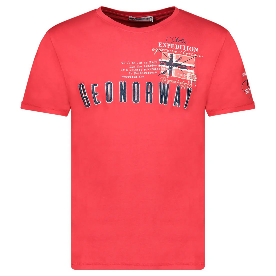 Camiseta Hombre Jason Rojo