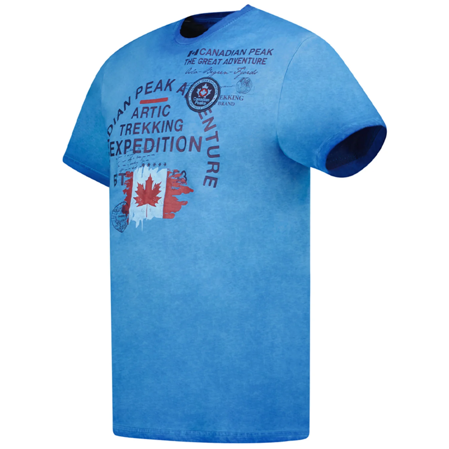 Camiseta Hombre Jergeneak Azul Eléctrico - Image 3
