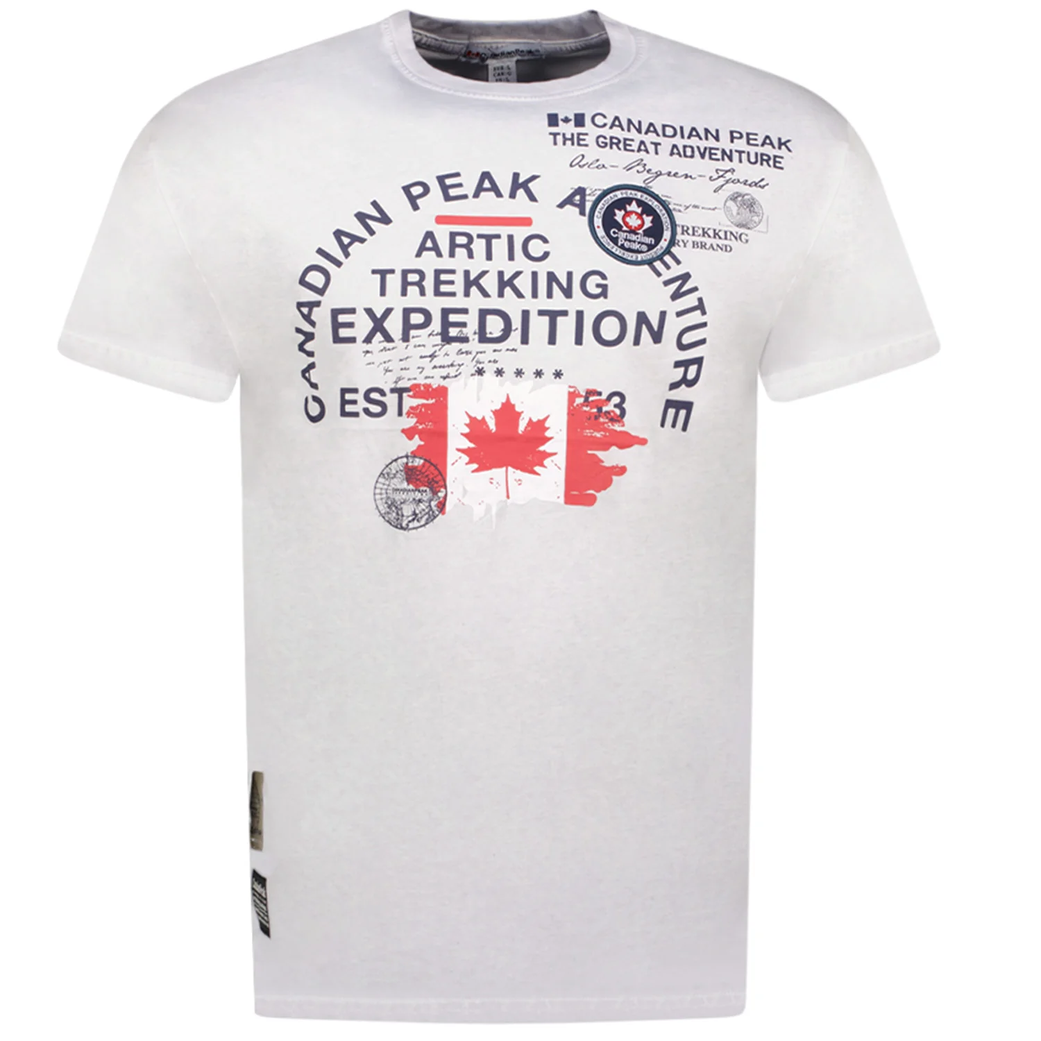 Camiseta Hombre Jergeneak Gris Claro