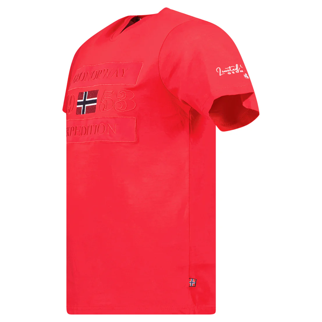 Camiseta Hombre Jimonsen Rojo - Image 3