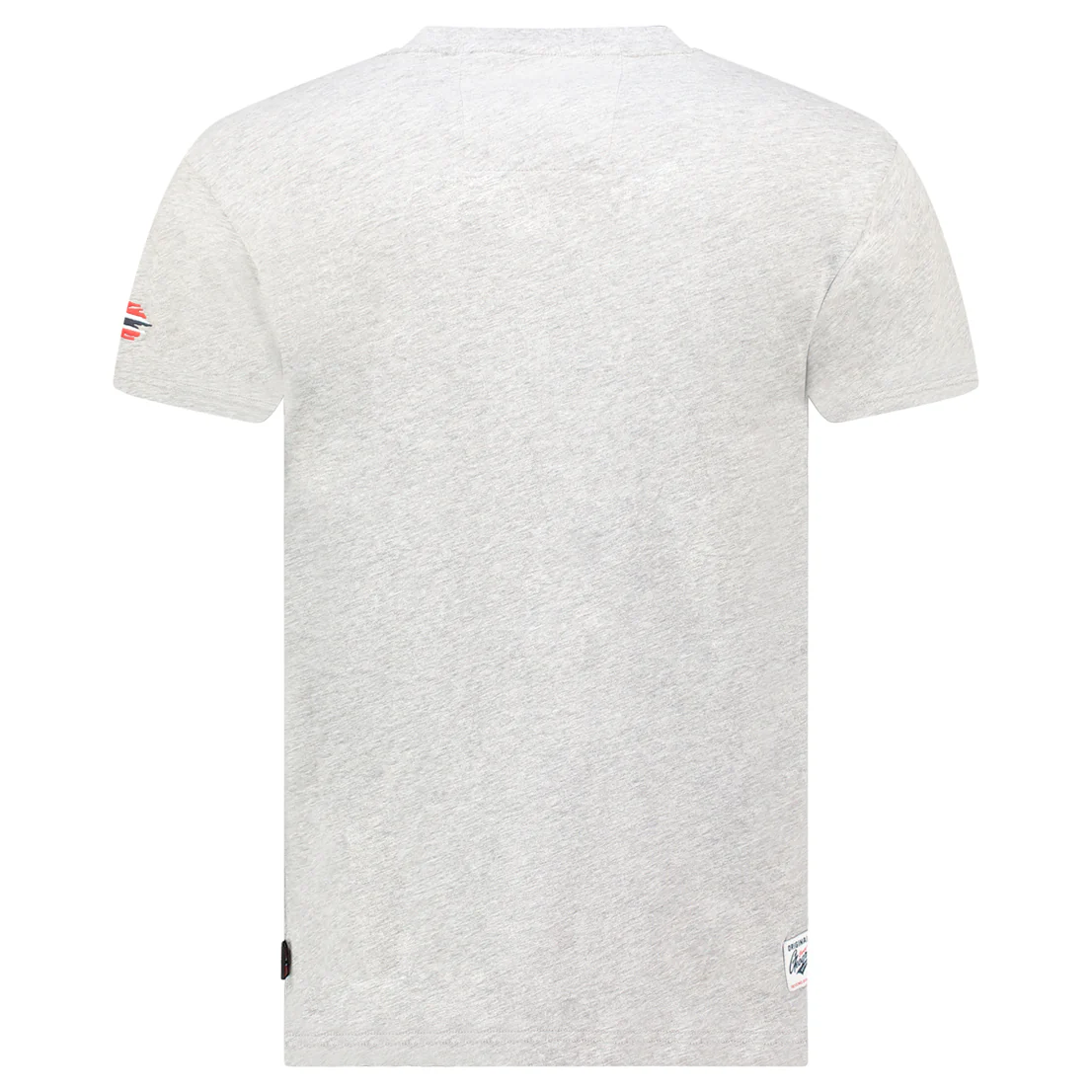 Camiseta Hombre Jommy Gris Melange - Image 2