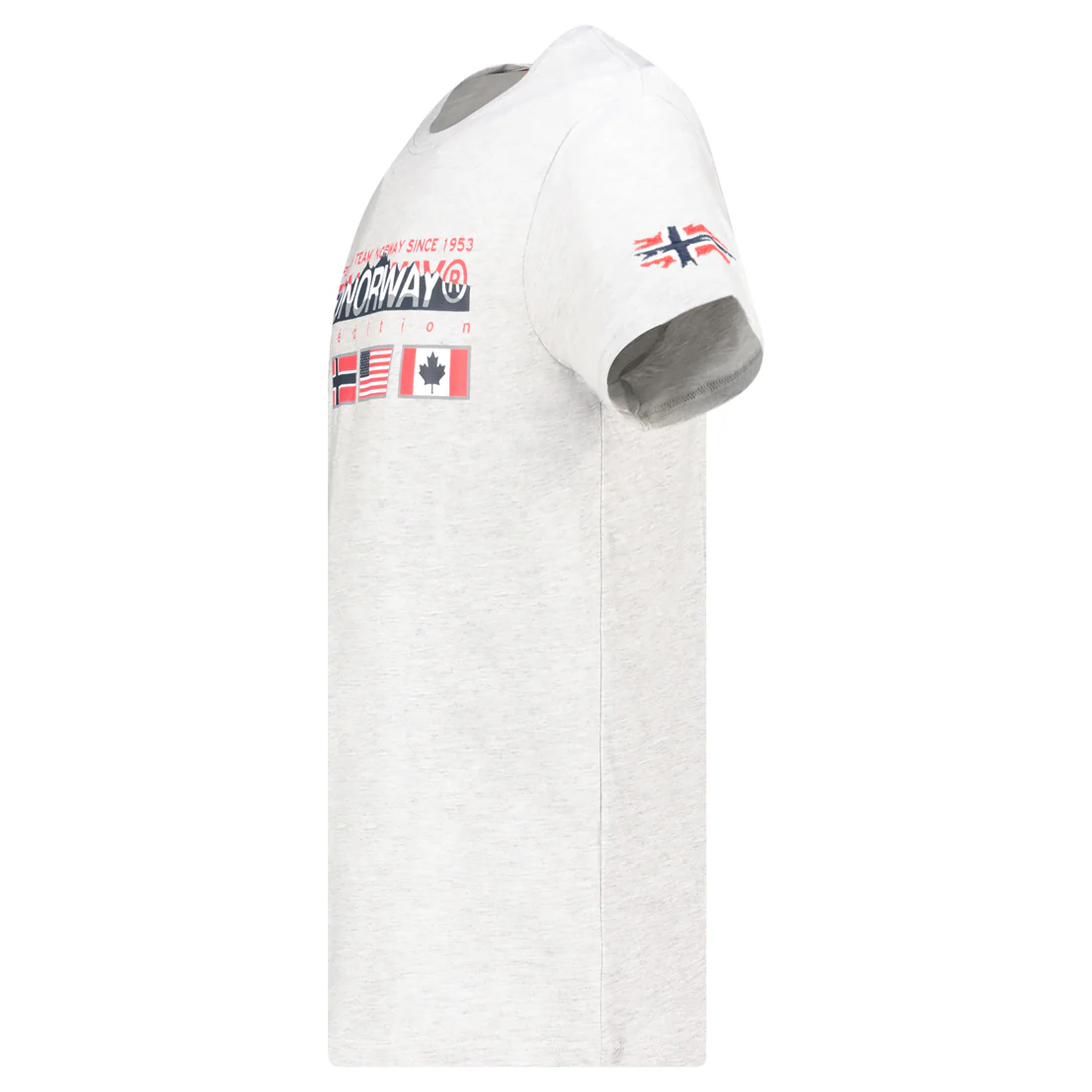Camiseta Hombre Jopeako Gris Melange - Image 3