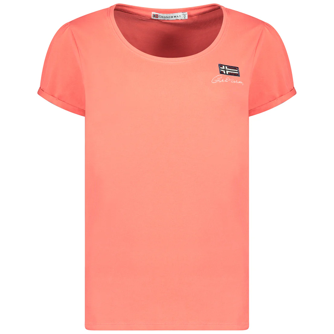 Camiseta Mujer Juderaisin Coral