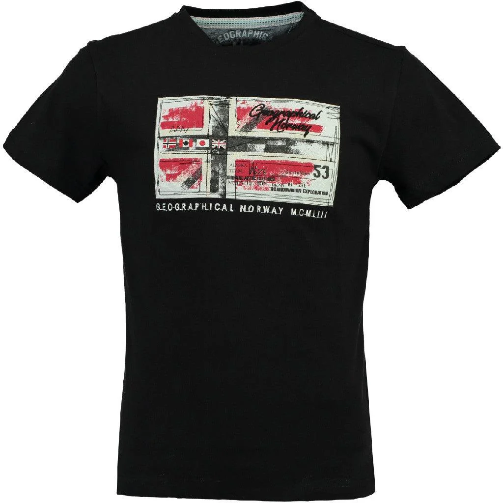 Camiseta Niño Jorge Ss 100 Negro